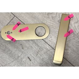 Outlet - Deante Arnika bateria umywalkowa podtynkowa złota BQA_R54L