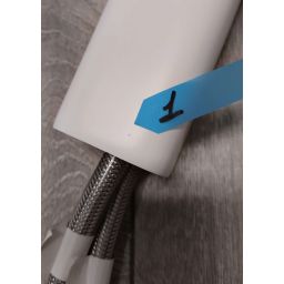 Outlet - Deante Hiacynt bateria umywalkowa stojąca biały półmat BQHA20K