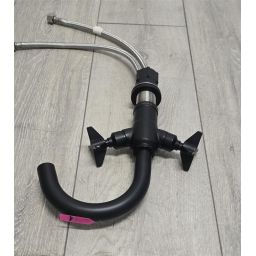 Outlet - Deante Temisto bateria umywalkowa stojąca czarna BQT_N21D