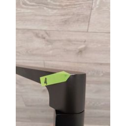 Outlet - Invena Midnight Trend bateria kuchenna stojąca czarny mat/różowe złoto BZ-35-014