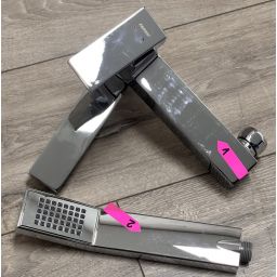 Outlet - Ferro Zicco bateria wannowo-prysznicowa ścienna chrom BZI11R