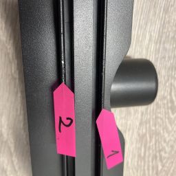 Outlet - Laveo Slim odpływ prysznicowy 100 cm czarny COS710D