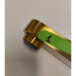 Outlet - Omnires Contour bateria umywalkowa podtynkowa złoty szczotkowany CT8015GLB