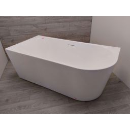 Outlet - Hagser Ilsa wanna wolnostojąca 150x75 cm narożna lewa biały połysk HGR00000011