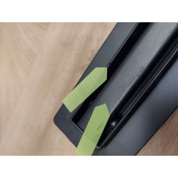 Outlet - Hagser Iris Slim odpływ prysznicowy liniowy 90 cm ruszt odwracalny czarny mat HGR19000030