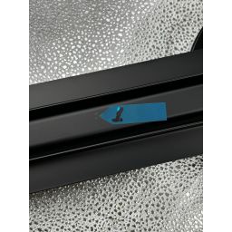 Outlet - Hagser Iris Slim odpływ prysznicowy liniowy 90 cm ruszt odwracalny czarny mat HGR19000030