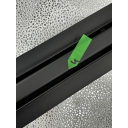 Outlet - Hagser Iris Slim odpływ prysznicowy liniowy 90 cm ruszt odwracalny czarny mat HGR19000030