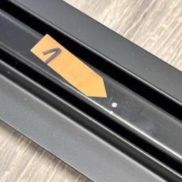 Outlet - Hagser Iris Slim odpływ prysznicowy liniowy 90 cm ruszt odwracalny czarny mat HGR19000030