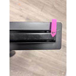 Outlet - Hagser Iris Slim odpływ prysznicowy liniowy 90 cm ruszt odwracalny czarny mat HGR19000030