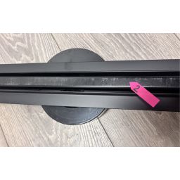 Outlet - Hagser Iris Slim odpływ prysznicowy liniowy 90 cm ruszt odwracalny czarny mat HGR19000030