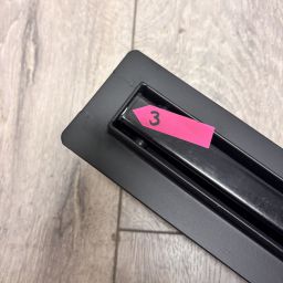 Outlet - Hagser Iris Slim odpływ prysznicowy liniowy 90 cm ruszt odwracalny czarny mat HGR19000030