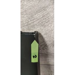 Outlet - Hagser Alena drzwi prysznicowe 140 cm dwuczęściowe przesuwne czarny mat/szkło przezroczyste HGR21000021