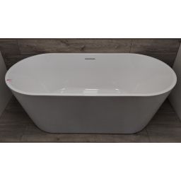 Outlet - Hagser Petra wanna wolnostojąca 160x75 cm owalna biała HGR50000012