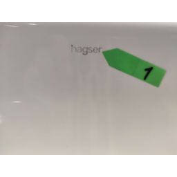 Outlet - Hagser Dita umywalka 46,5x32,5 cm nablatowa prostokątna biała HGR60000040