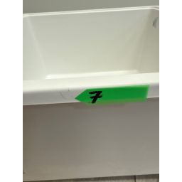 Outlet - Quadron David 40 zlewozmywak 42x42 cm GraniteQ snow white/złoty HQD4242U1-G1