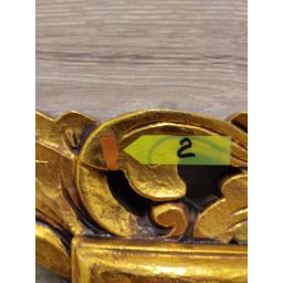 Outlet - Sapho Samblung lustro 70x40 cm prostokątne rama złota IN110