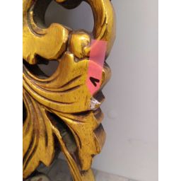 Outlet - Sapho Samblung lustro 80x60 cm prostokątne rama złota IN121