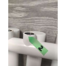 Outlet - Sapho Pilon grzejnik łazienkowy dekoracyjny 180x27 cm biały IZ121