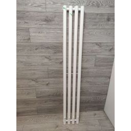 Outlet - Sapho Pilon grzejnik łazienkowy dekoracyjny 180x27 cm biały IZ121