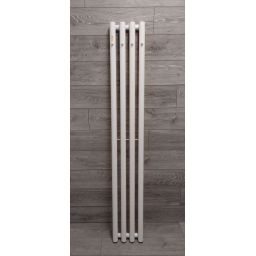 Outlet - Sapho Pilon grzejnik łazienkowy dekoracyjny 180x27 cm biały IZ121T