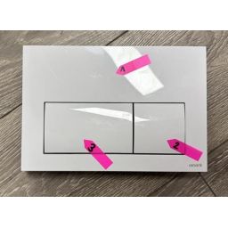 Outlet - Cersanit Presto przycisk spłukujący do WC biały K97-519