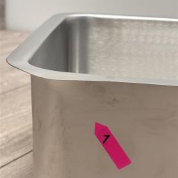 Outlet - Quadron Nicolas zlewozmywak stalowy 44x39 cm stal szczotkowana KS1U4035BS_DBS