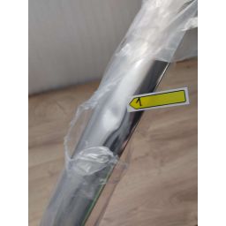 Outlet - Deante Funkia kabina prysznicowa 80x80 cm półokrągła chrom / KYP652K