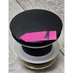 Outlet - Deante korek klik-klak do wanny z przelewem czarny mat KYYN10B