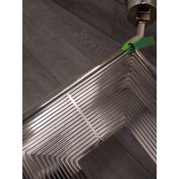 Outlet - Lumina Deco Benardi lampa stojąca 1x40W biało/złota LDF5529GD+WT