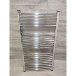 Outlet - Aqualine Alya grzejnik łazienkowy drabinkowy 111x60 cm chrom LLC202