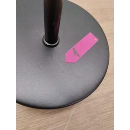 Outlet - Light Prestige Fondi kinkiet 1x40W czarny/szkło przezroczyste LP-1214/1W