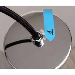 Outlet - Light Prestige Palla lampa wisząca 1x40W srebrny/przezroczysty LP-2844/1PCH