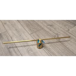 Outlet - Light Prestige Modern Slim kinkiet 1x8 W złoty LP-777/1WLGD