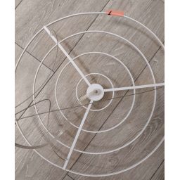 Outlet - Light Prestige Madryt lampa wisząca 1x60W biała LP-81458/1PWH