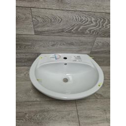 Outlet - Koło Idol umywalka 60x45,5 cm półokrągła biała M11160000