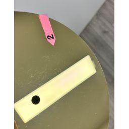 Outlet - Omnires Modern Project stojak na papier toaletowy ze szczotką WC złoty MP60810GL
