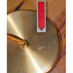 Outlet - MaxLight Uranos lampa wisząca 1x5W LED biały/złoty P0413