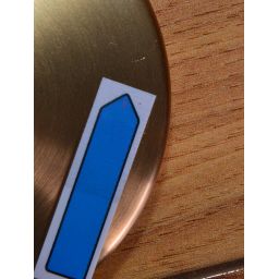 Outlet - MaxLight Uranos lampa wisząca 1x5W LED biały/złoty P0413