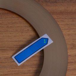 Outlet - MaxLight Uranos lampa wisząca 1x5W LED biały/złoty P0413