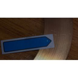 Outlet - MaxLight Uranos lampa wisząca 1x5W LED biały/złoty P0413