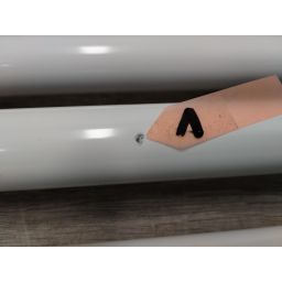 Outlet - Zehnder Aura grzejnik elektryczny z grzałką 86x40 cm biały PBEZ-080-40/MQ