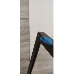 Outlet - Elita lustro 120x80 cm prostokątne czarny RE061200020560