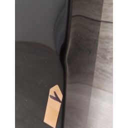 Outlet - Corsan Samsara panel prysznicowy ścienny termostatyczny czarny szczotkowany S-003TSAMSARACZARNA