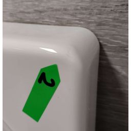 Outlet - Cersanit Tako brodzik 90x90 cm kwadratowy biały S204-010