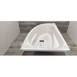 Outlet - Cersanit Joanna New wanna narożna 150x95 cm prawa biała S301-168