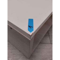 Outlet - Cersanit Smart Slim szafka 40 cm podumywalkowa wisząca biały/jesion S568-022