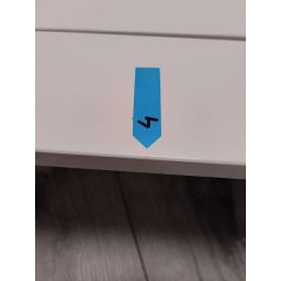 Outlet - Cersanit Smart Slim szafka 40 cm podumywalkowa wisząca biały/jesion S568-022