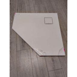 Outlet - Cersanit Tako brodzik pięciokątny 80x80 cm biały S601-130