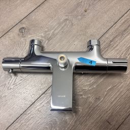 Outlet - Cersanit Virgo zestaw wannowo-prysznicowy ścienny termostatyczny z deszczownicą chrom S951-862