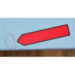 Outlet - Laveo Komodo zlewozmywak granitowy 58x49 cm biały SBK 610A